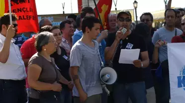 Hopa' da Yaşananlar Dikili'de de Protesto Edildi.