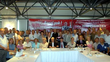 Emekli Askerlerden Cumhuriyet Güçbirliği Adaylarına Destek