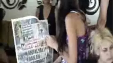 Güzeller Hamamda Stres Attı