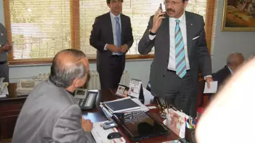 TOBB Başkanı Hisarcıklıoğlu Simav'da