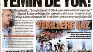 Tahliye Yoksa Yemin de Yok!