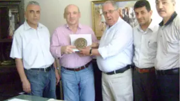 Mastöb Ankara'dan, Namık Hakan Durhan'a Şükran Plaketi