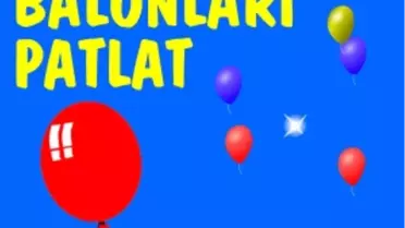 Balonları Patlat Oyunu
