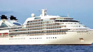 Ultra Lüks Yolcu Gemisi Marmaris'te