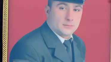 Şehit Eşe Son Sarılış