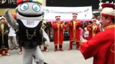 Avrupa Gençlik Olimpik Oyunları İçin Yürüyüş