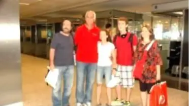 Altın Madalyalı Ediz Yıldırımer Yurda Döndü