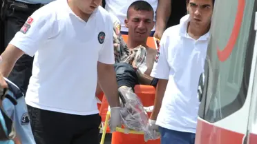 Polisten Kaçarken Bileğini Kırdı