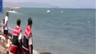 Denize Düşen Eğitim Uçağı