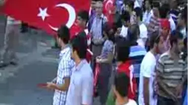 Kahramanmaraş'ta Terör Tepki Yürüşüyü