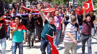 Afyonkarahisarlılar Şehitler İçin Yürüdü