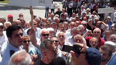 Arhavi'de Hes Protestosu