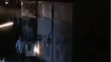 Trafoya Çarpıp Alev Aldı