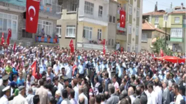 Şehit Astsubay Sadık Güllü'yü Kırıkkale'de 2 Bin Kişi Uğurladı