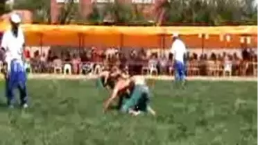 Geleneksel Gurbetçiler Şöleni Er Meydanı Yağlı Güreşleri