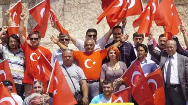 Taksim'de Terör Protestosu