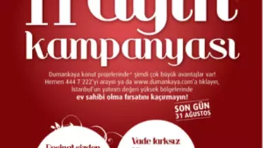 Dumankaya '11 Ayın Kampanyası'na Büyük İlgi!