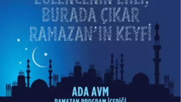 Ramazan Coşkusu ADA Alışveriş Merkezi'nde
