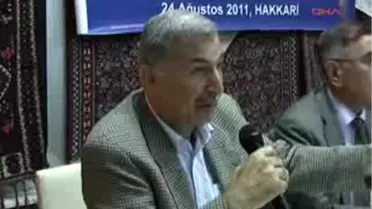 Hakkari'de 'Kan Dursun' Çağrısı