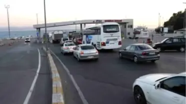 Tatilciler Yola Çıkmaya Başladı