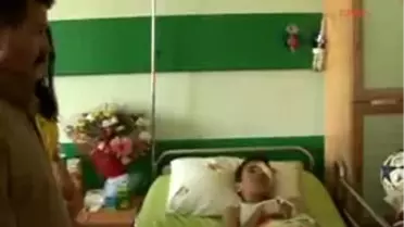 11 Yaşındaki Hüseyin Taraftar Otobüsüne Atılan Taşla Bir Gözünü Kaybetti