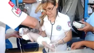 Umut Bebek, Hava Ambulansı ile Sevk Edildi