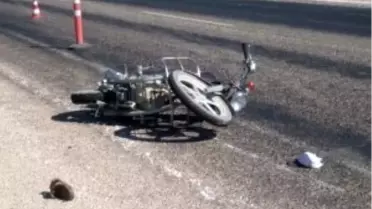 Tanker ile Motosiklet Çarpıştı: 1 Ölü, 1 Yaralı