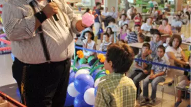 ADA AVM'de Baloncu Amca İzdihamı
