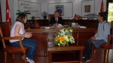 İsmet Paşa'lı Öğrencilerden Başkan Koçal'a Ziyaret