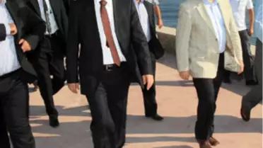 Bakan Ergün'den Tavşancıl'da Yapımı Süren Sahilde İnceleme