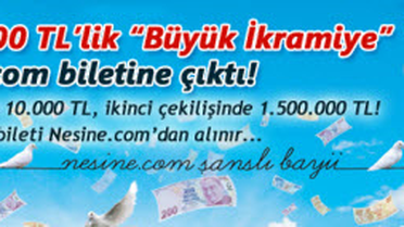Milli Piyango'nun Şanslı Bayii Nesine.com!