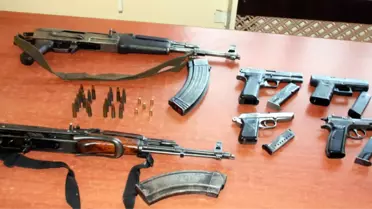 PKK'nın Silahları Van'da Çıktı