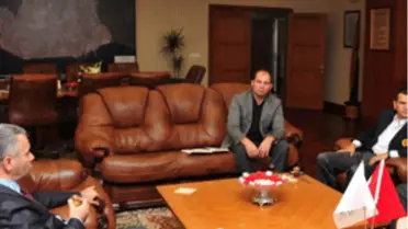 İlçe Emniyet Müdürü Yanmaz'dan Başkan Uzun'a Ziyaret