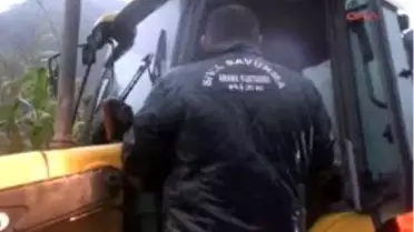 Rize Sağanak Yağışa Teslim