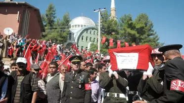 Antalyalı Şehit İçin İlk Tören (2)