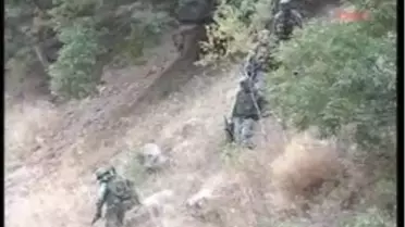 Tunceli'deki PKK Terörü Kamerada