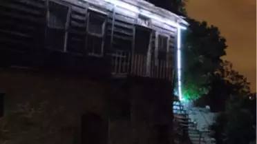 Bertrand Ivanoff'tan Açık Alan Işık Enstalasyonu