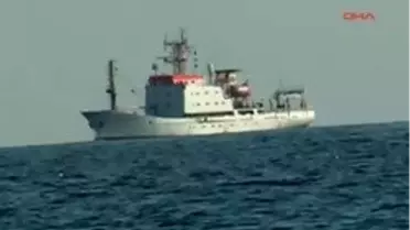 İtalyan Oşinografi Gemisi Alanya Açıklarında