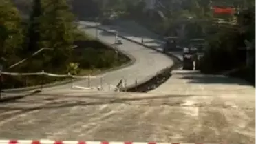 Ordu Ek Yoldaki Dev Yarıklar Kapatıldı