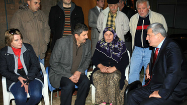Yaralı Erin Ailesine Geçmiş Olsun Ziyareti