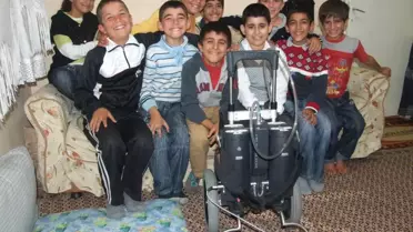 Yapay Kalpli Barış'ın Eve Dönüş Sevinci