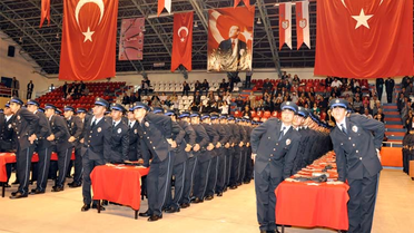 Mersin'de 468 Polis Mezun Oldu
