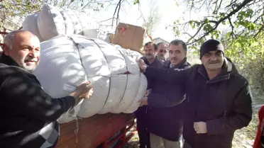 Gümüşhane Belediyesi'nden Erciş'e Yardım Malzemesi