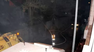 Tunceli'de Korkutan Yangın