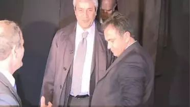 Bakan Ergün'ün Geçtiği Kapı, Vali Harput'un Başına Çarptı