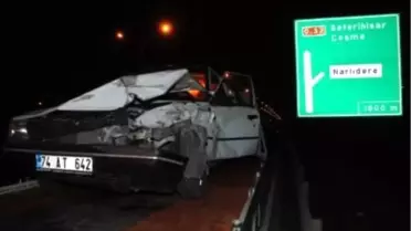 Anne ve Kucağındaki 9 Aylık Bebek Kazada Yaralandı