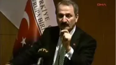 Mersin 2 Başmüzakereci Bağış'tan Sert Eleştiri