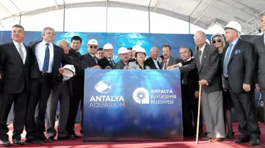 Avrupa'nın İkinci Büyük Akvaryumunun Temeli Antalya'da Atıldı