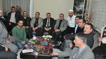 Karabalık ve Kandaz'dan Hacı Ziyareti