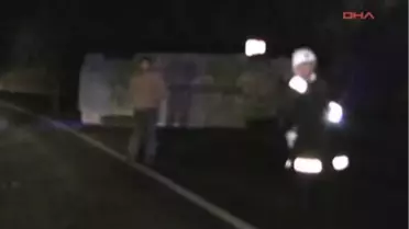 Ambulans Devrildi: 5 Yaralı